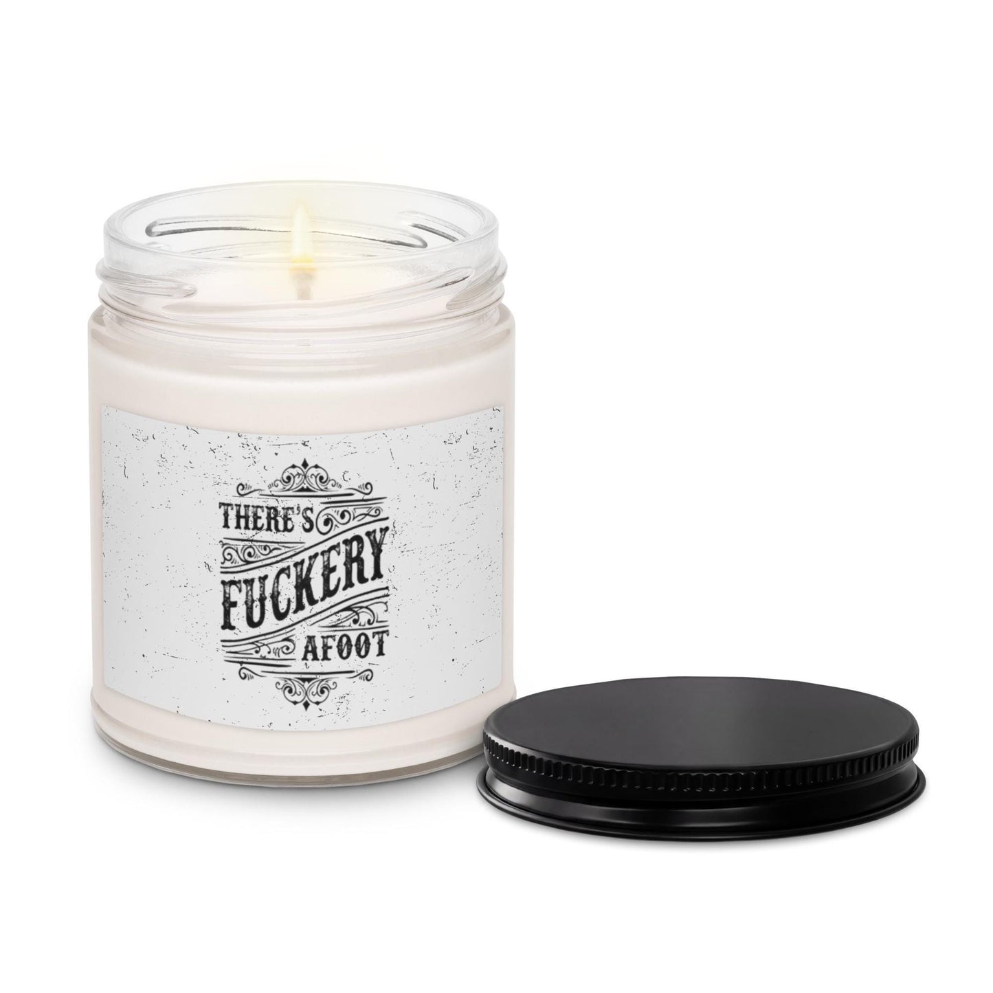 Scented soy candle