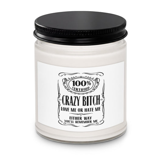 Scented soy candle