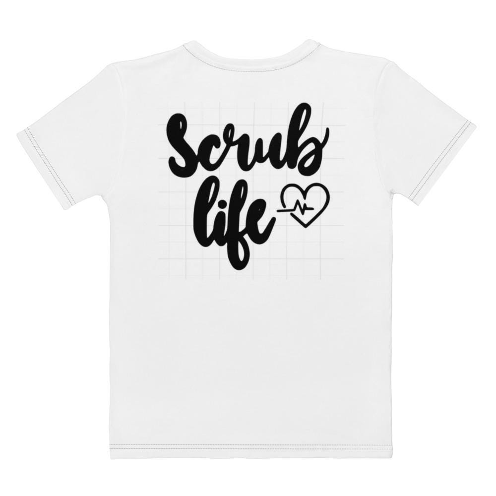 Scrub Life – Graphic T-Shirt: Comfortable Polyester Jersey Tee