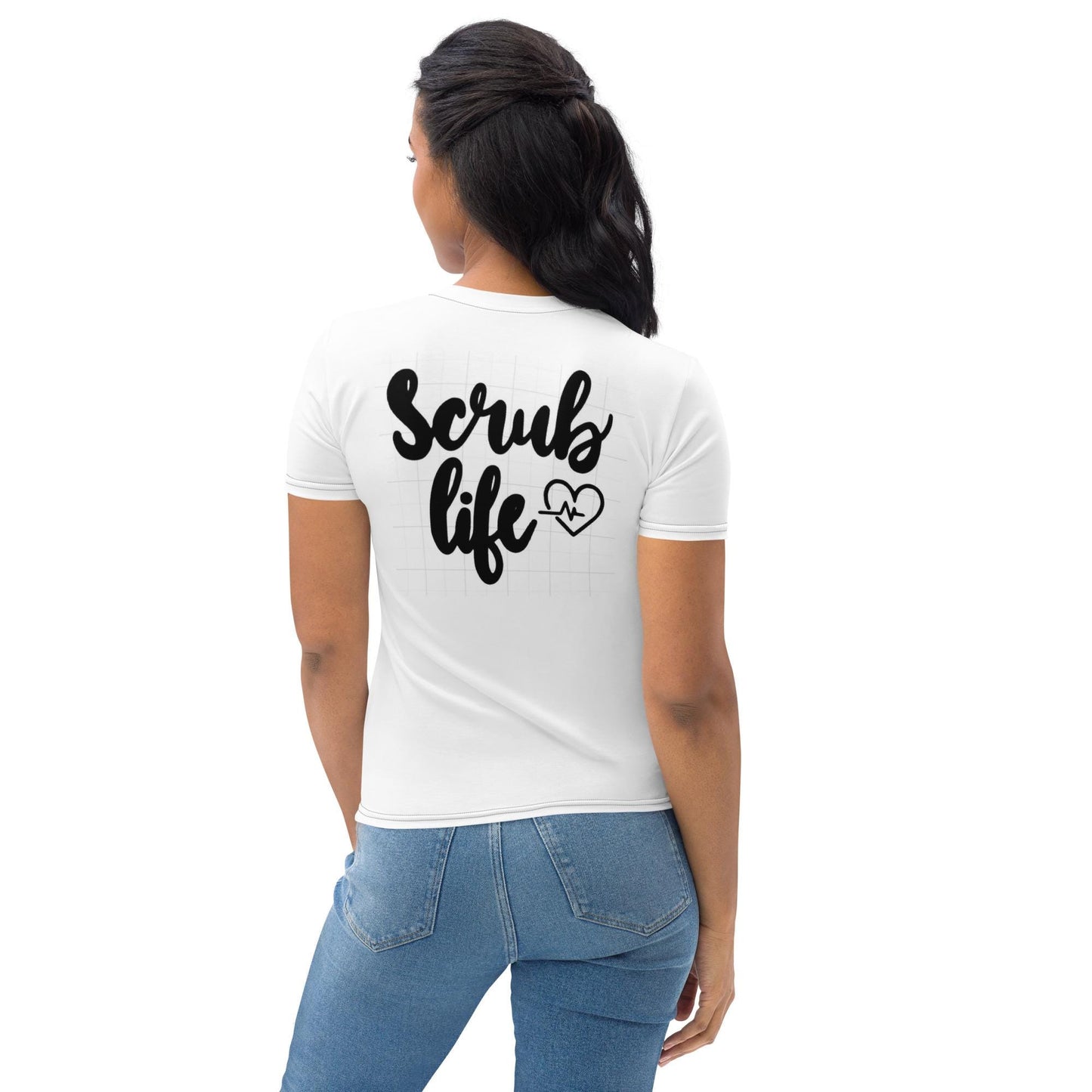 Scrub Life – Graphic T-Shirt: Comfortable Polyester Jersey Tee